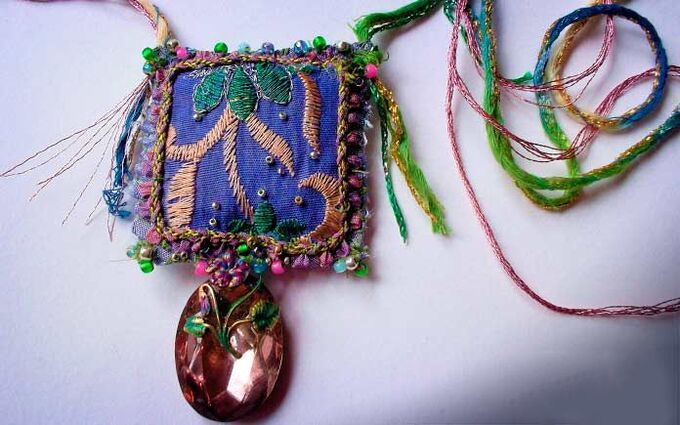 embroidered amulets for health and happiness